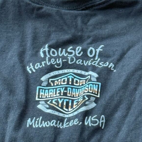 Harley Davidson Mummy Dearest v-neck tee Milwaukee - Picture 11 of 11